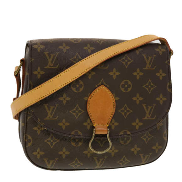 LOUIS VUITTON Handbags - LOUIS VUITTON Monogram Saint Cloud GM Shoulder Bag M51242 LV Auth 43454